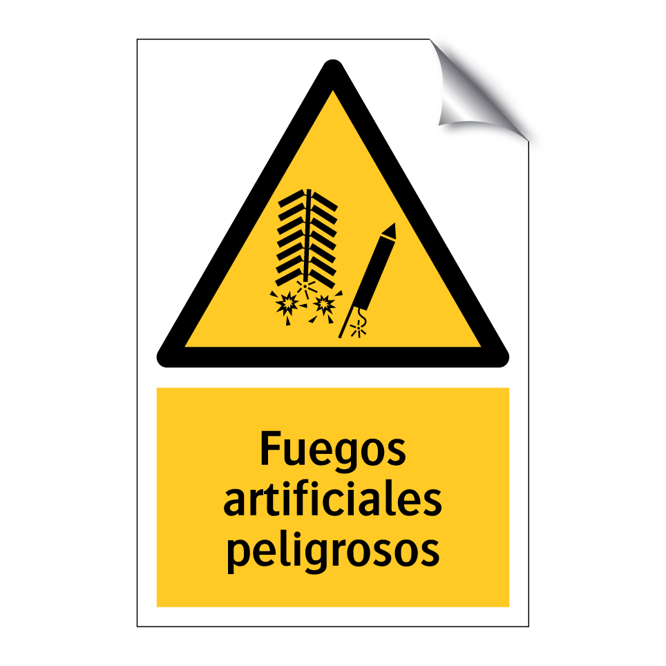 Fuegos artificiales peligrosos