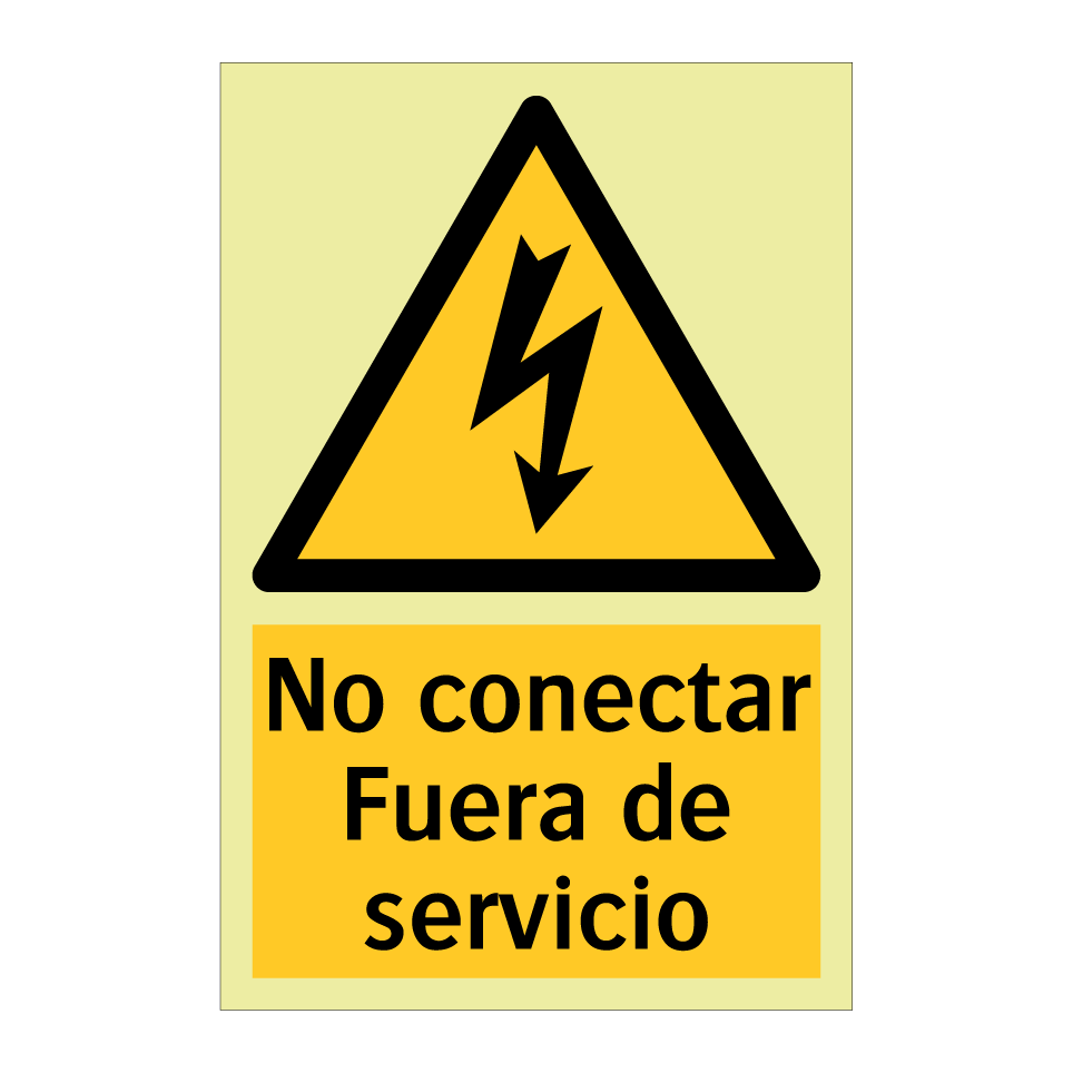 No conectar Fuera de servicio