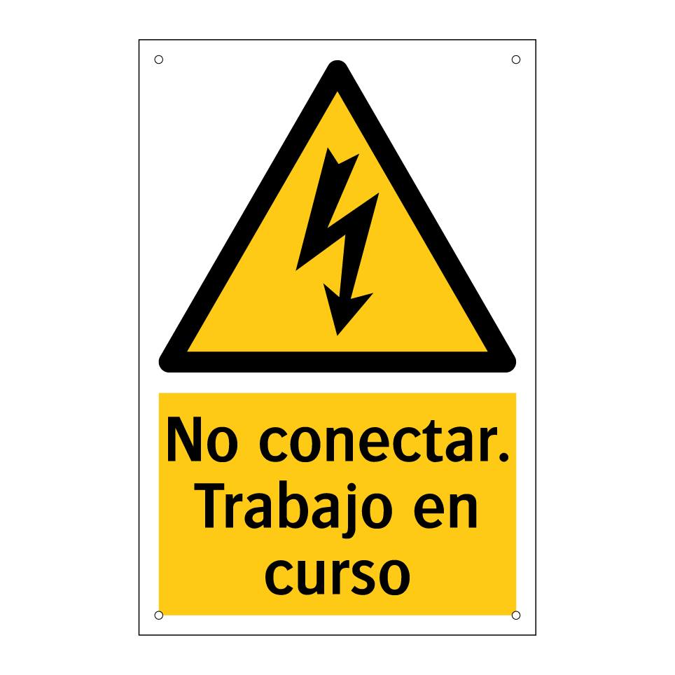 No conectar. Trabajo en curso