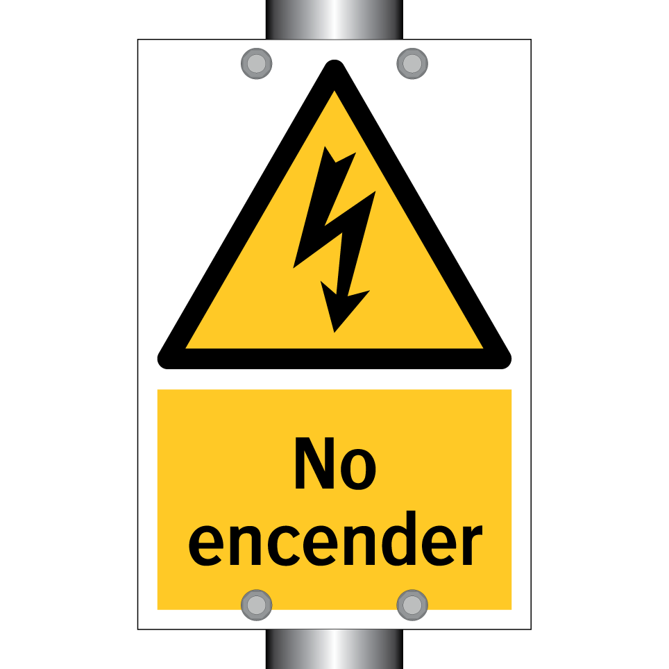 No encender