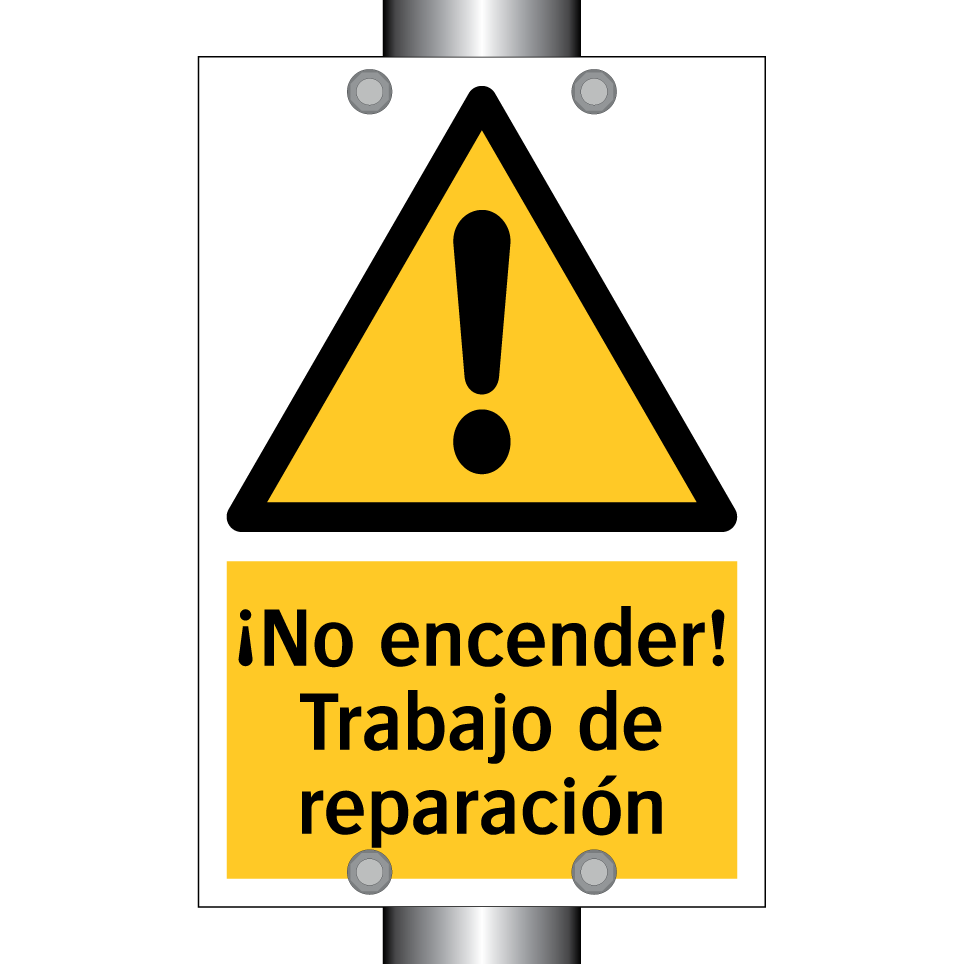 ¡No encender! Trabajo de reparación