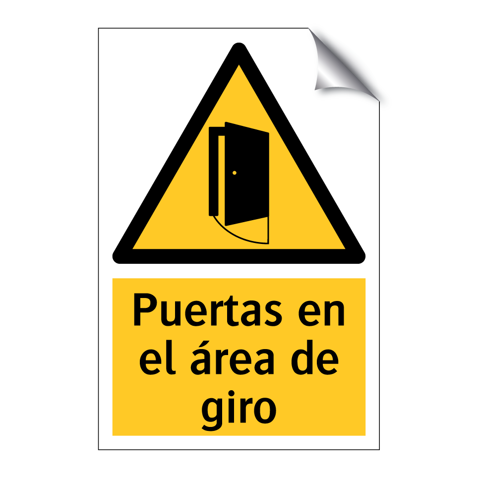 Puertas en el área de giro