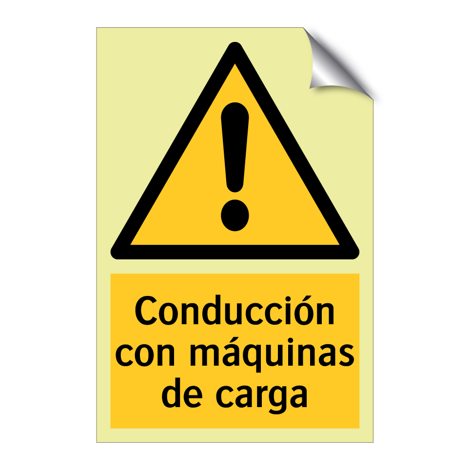 Conducción con máquinas de carga