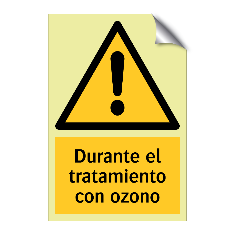 Durante el tratamiento con ozono