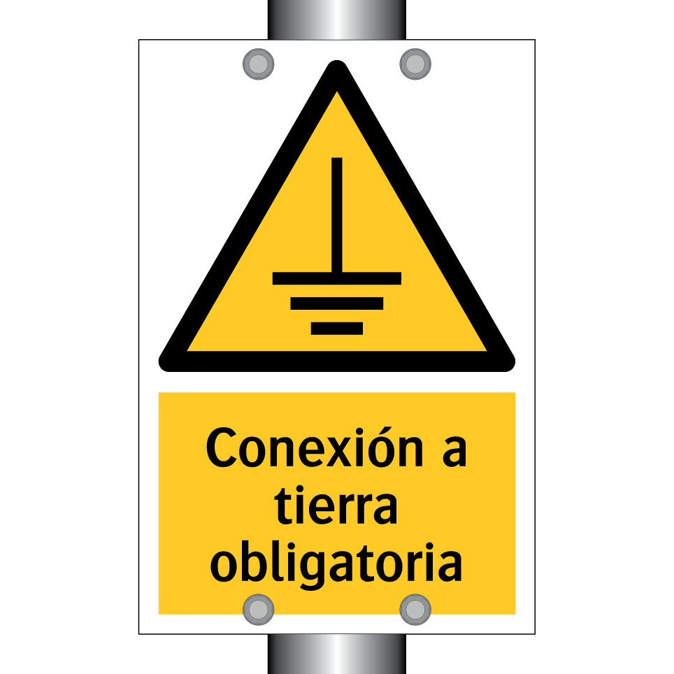 Conexión a tierra obligatoria