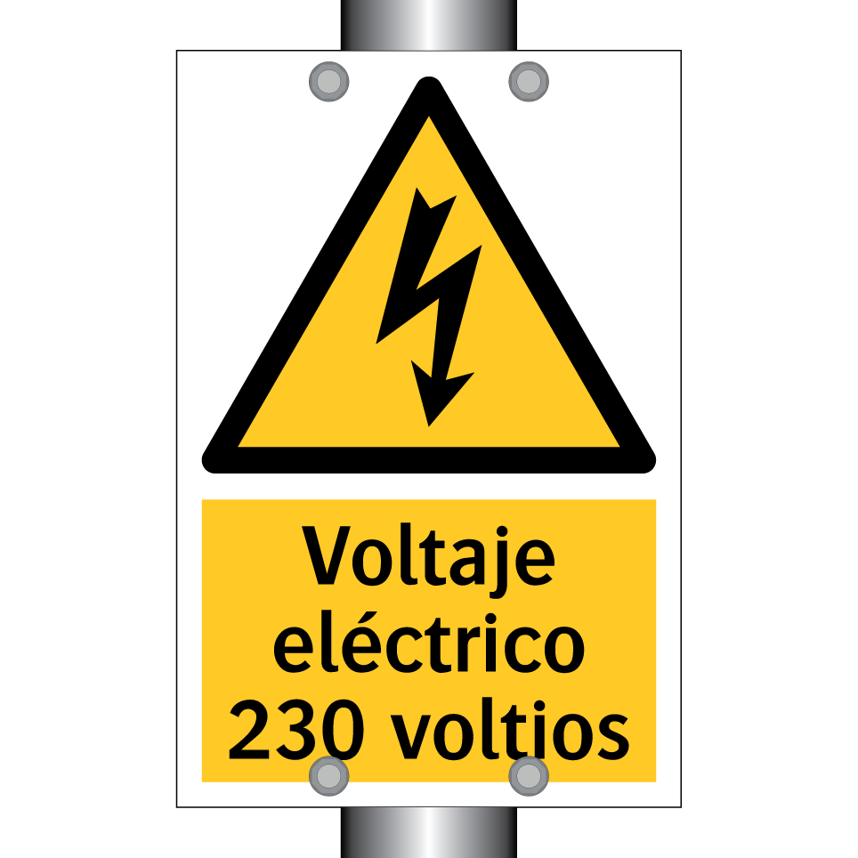 Voltaje eléctrico 230 voltios