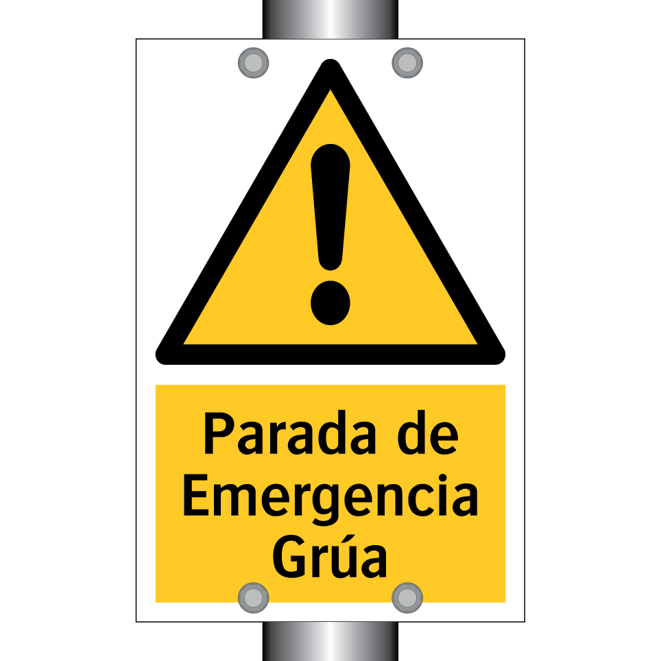 Parada de Emergencia Grúa