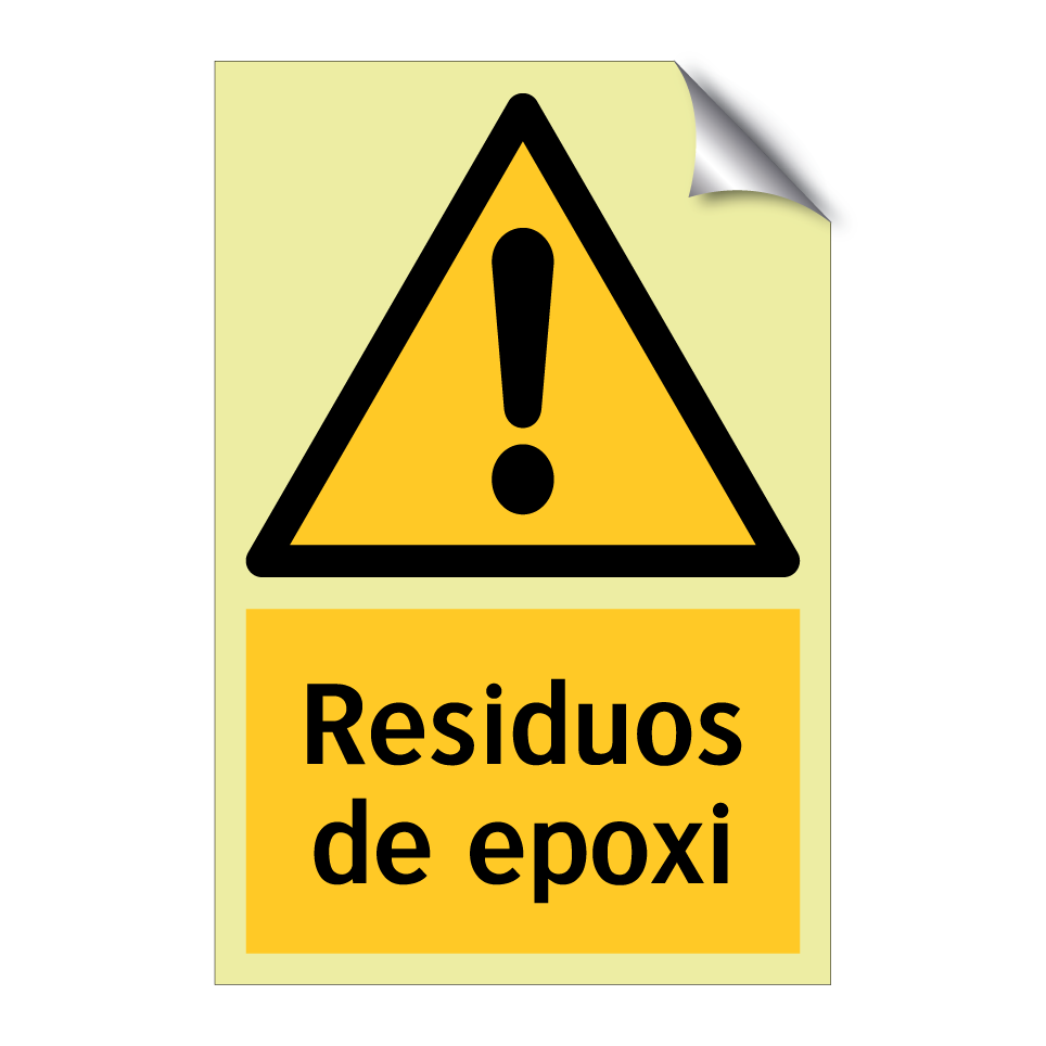 Residuos de epoxi