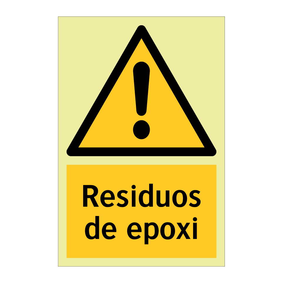 Residuos de epoxi