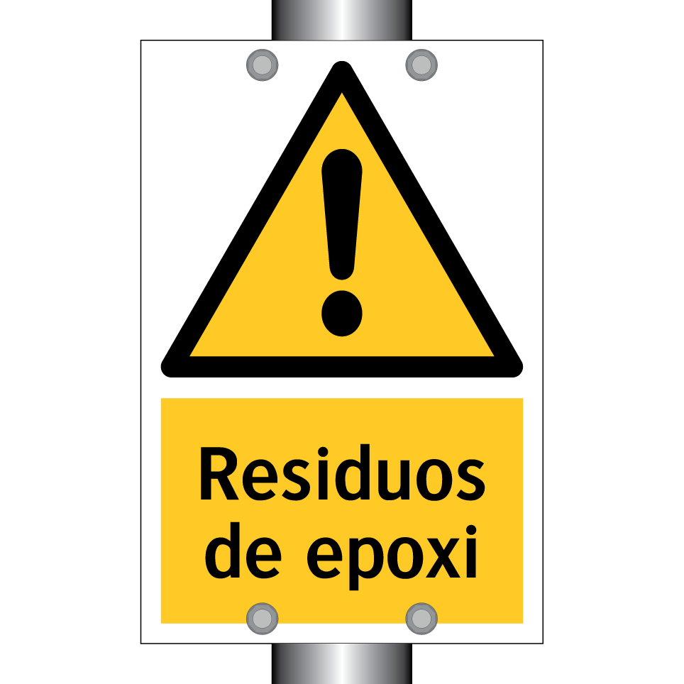 Residuos de epoxi