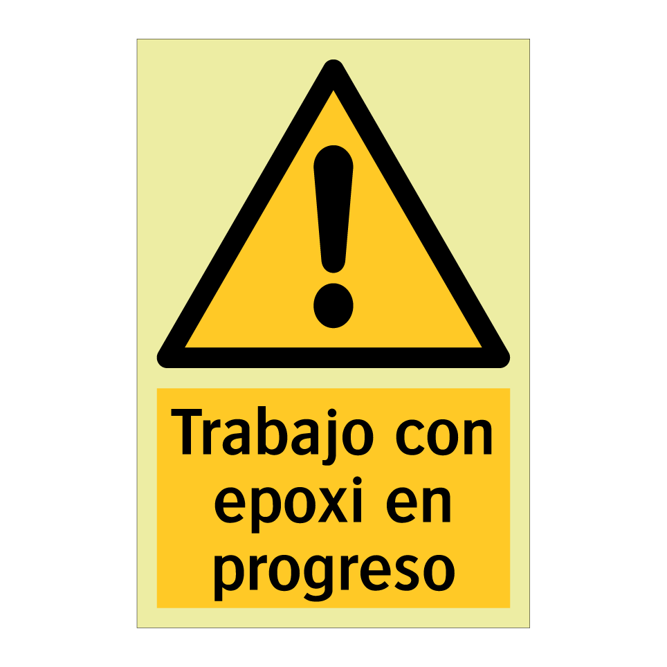 Trabajo con epoxi en progreso