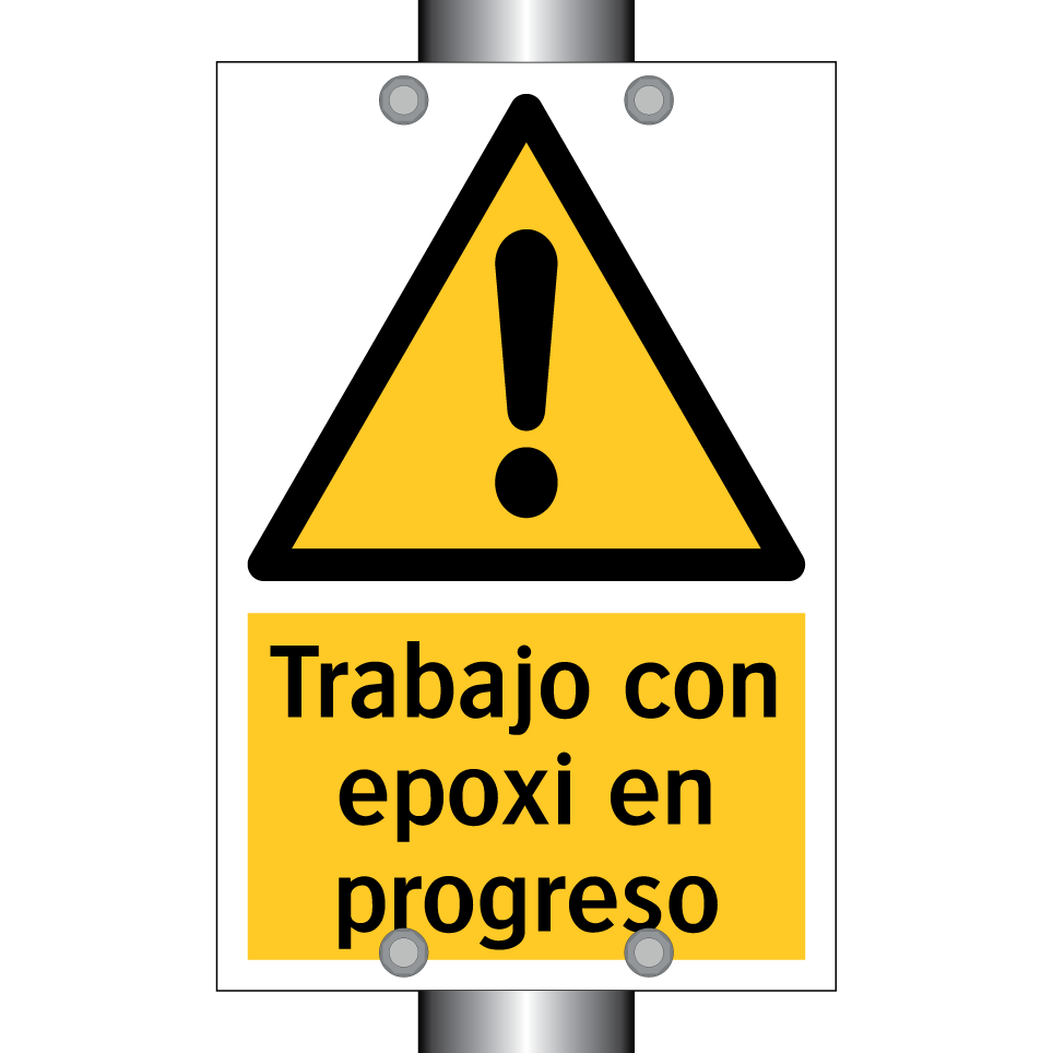 Trabajo con epoxi en progreso