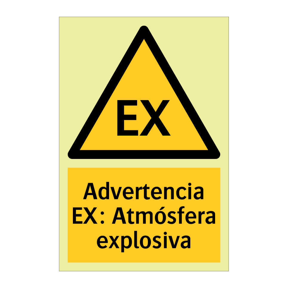 Advertencia EX: Atmósfera explosiva