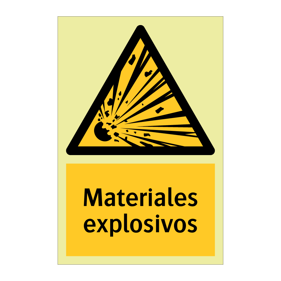 Materiales explosivos