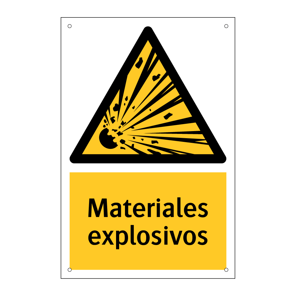 Materiales explosivos