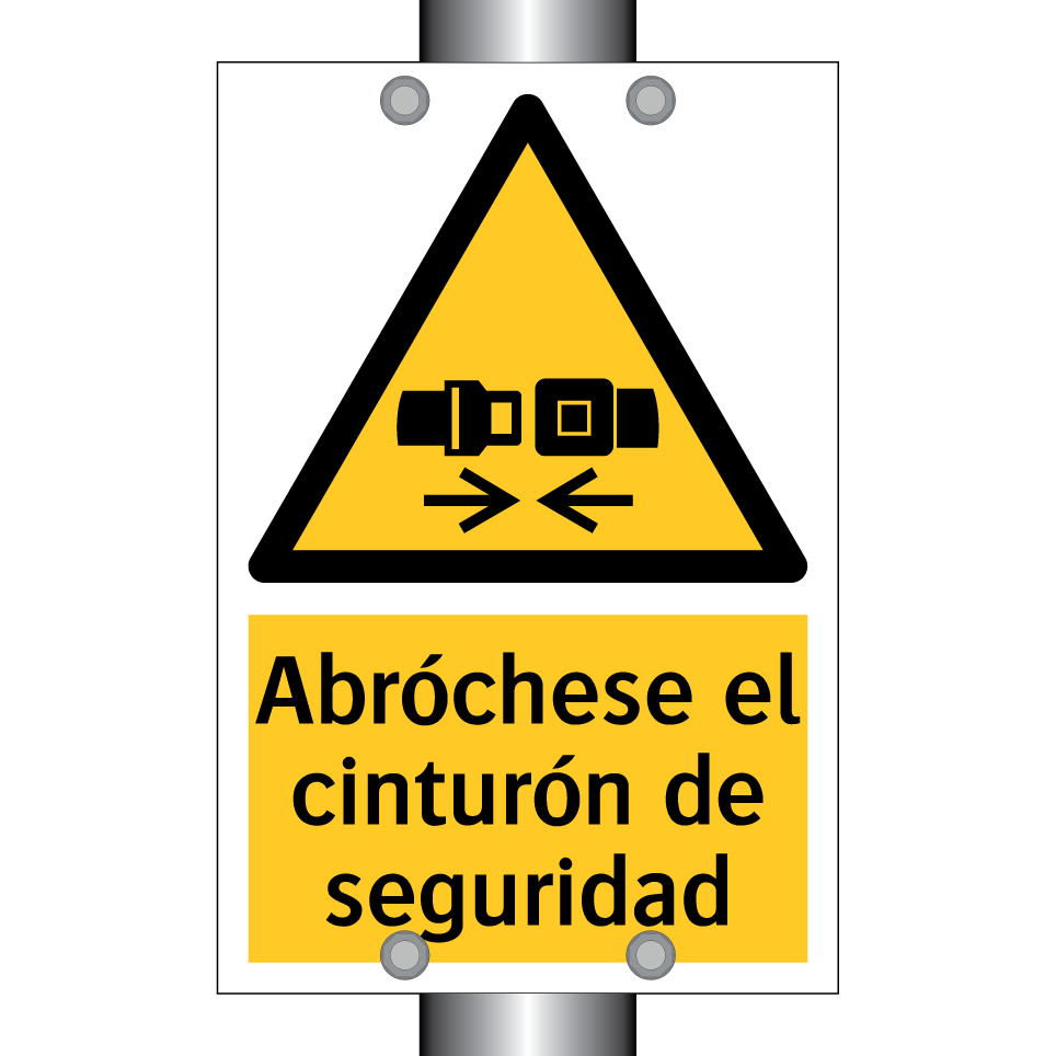 Abróchese el cinturón de seguridad