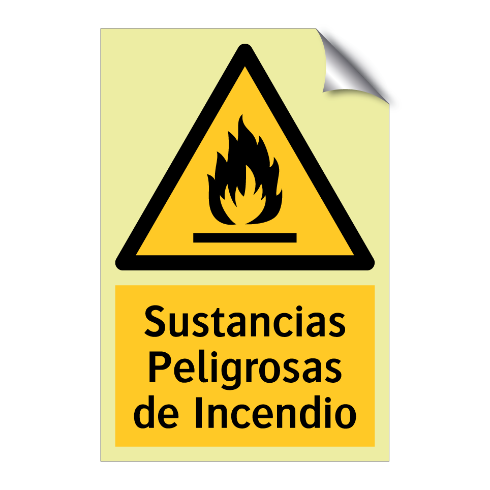 Sustancias Peligrosas de Incendio