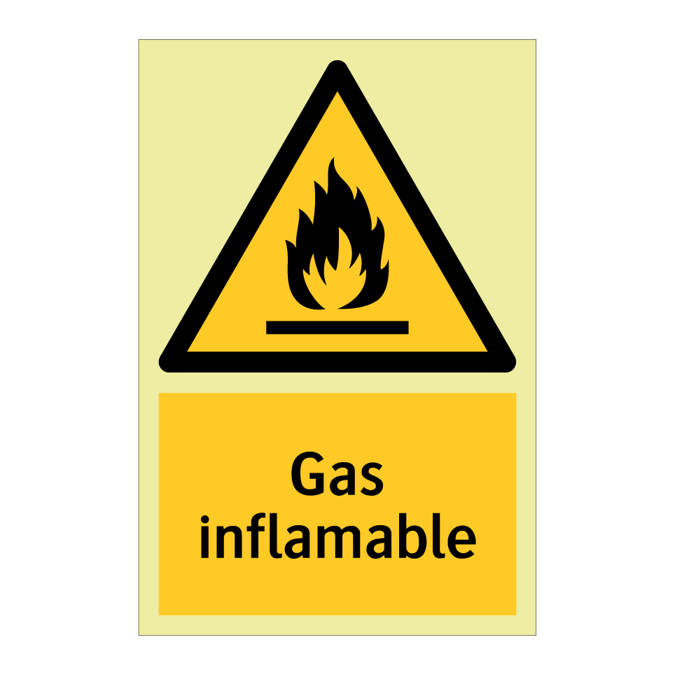 Gas inflamable