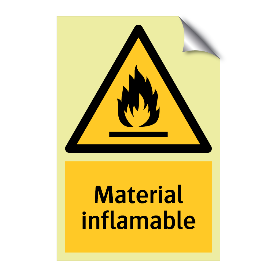 Material inflamable