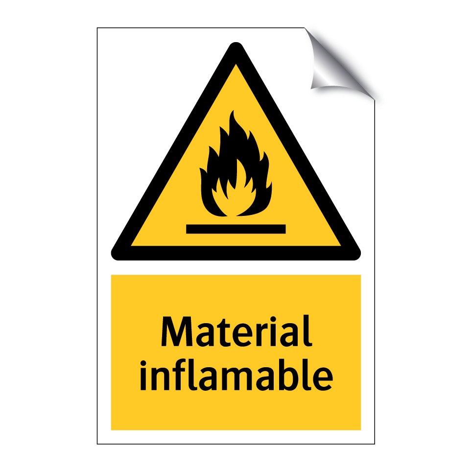 Material inflamable