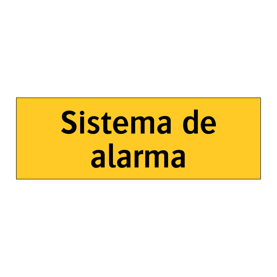 Sistema de alarma
