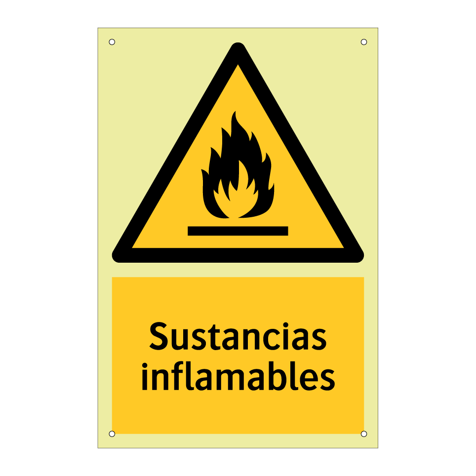 Sustancias inflamables