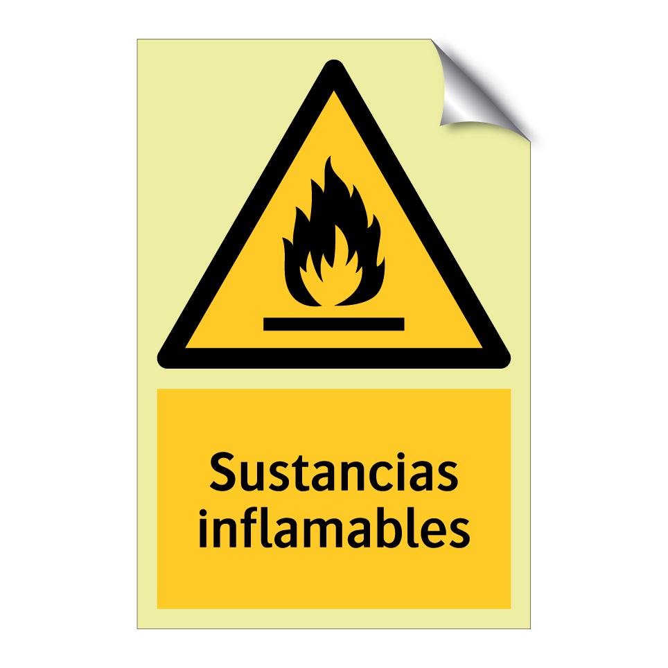Sustancias inflamables