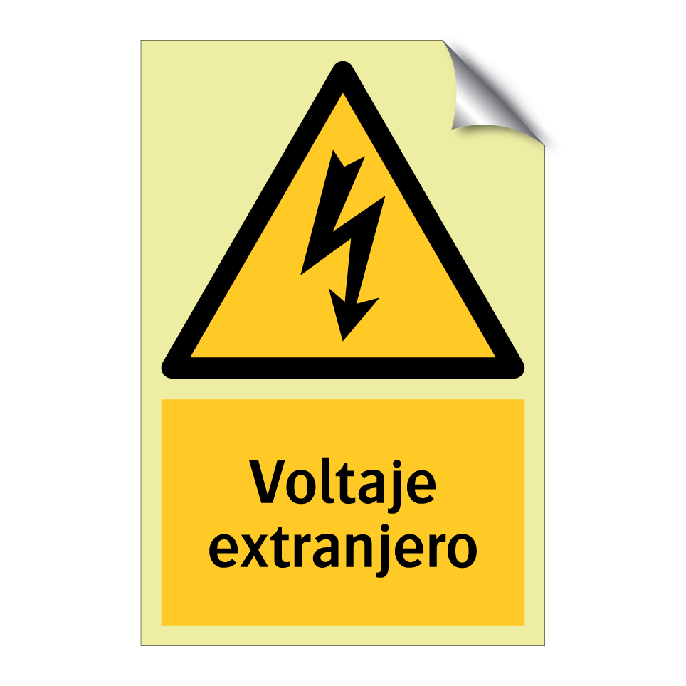Voltaje extranjero