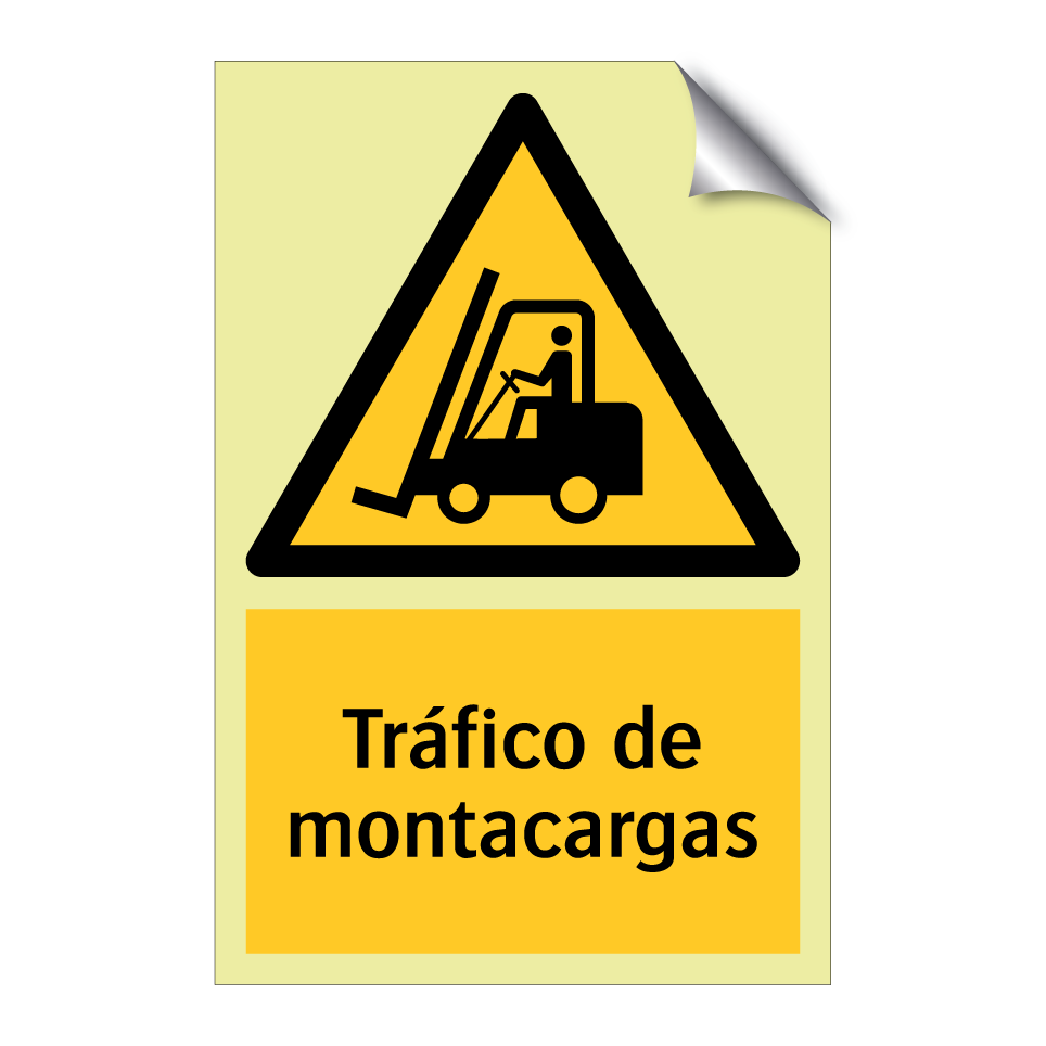 Tráfico de montacargas