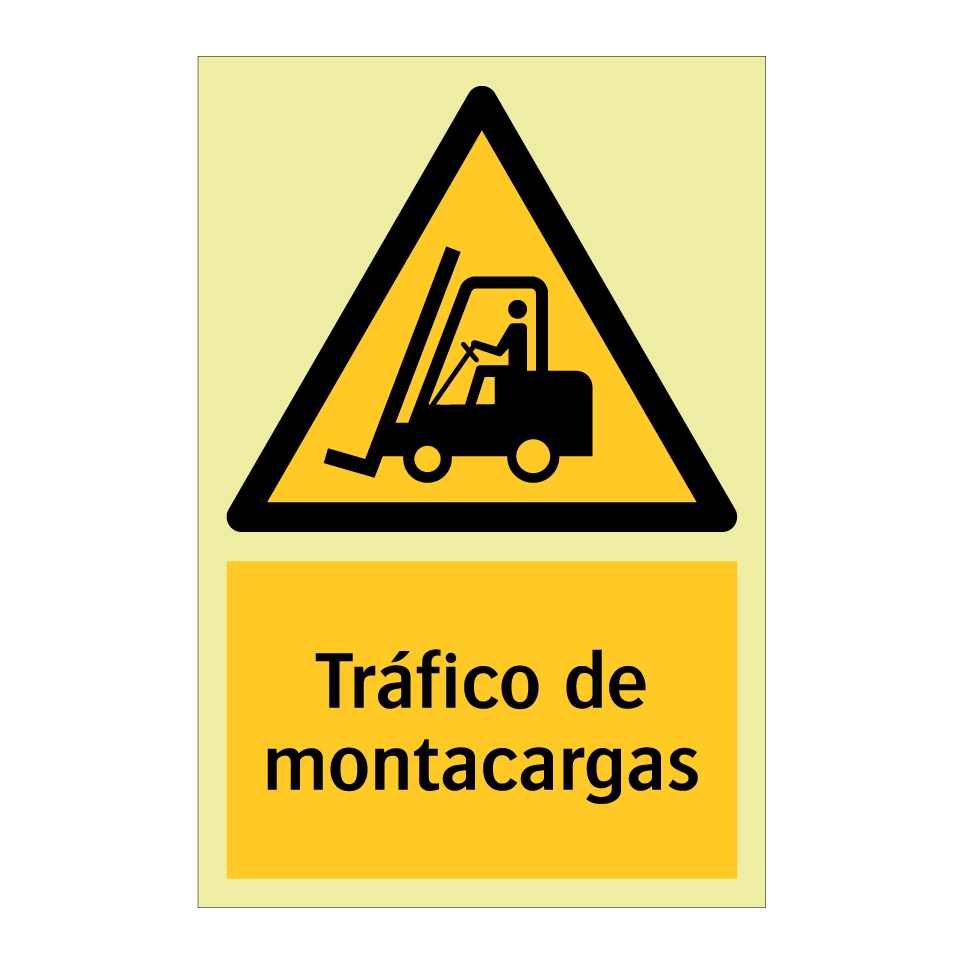Tráfico de montacargas
