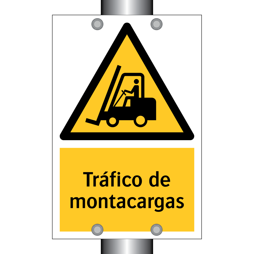 Tráfico de montacargas