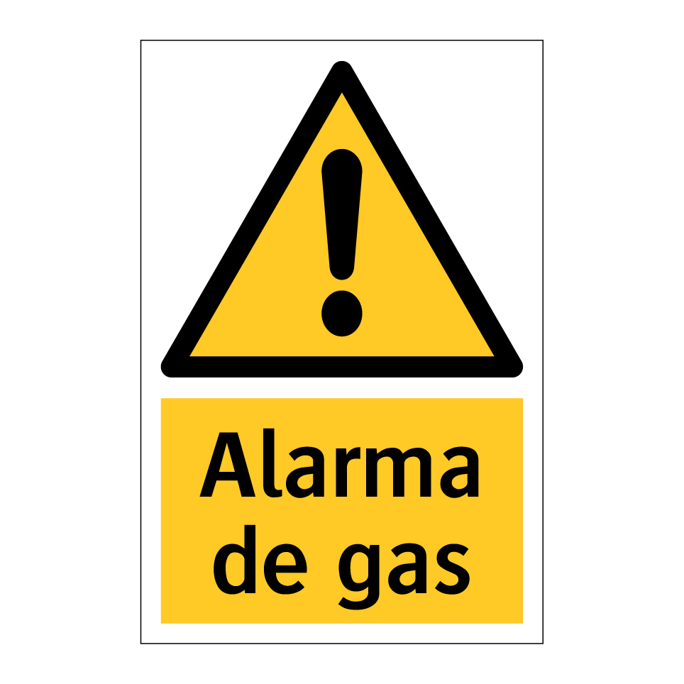 Alarma de gas