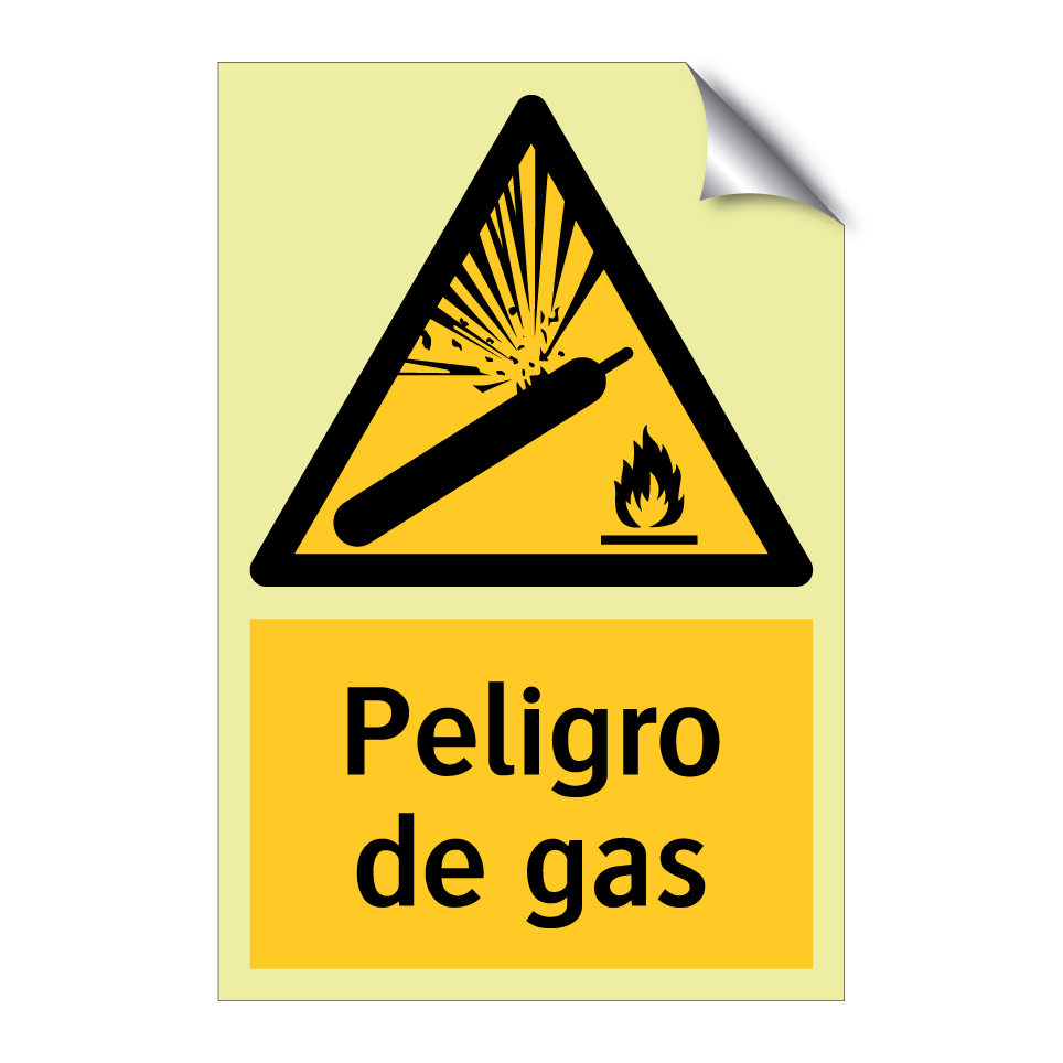 Peligro de gas