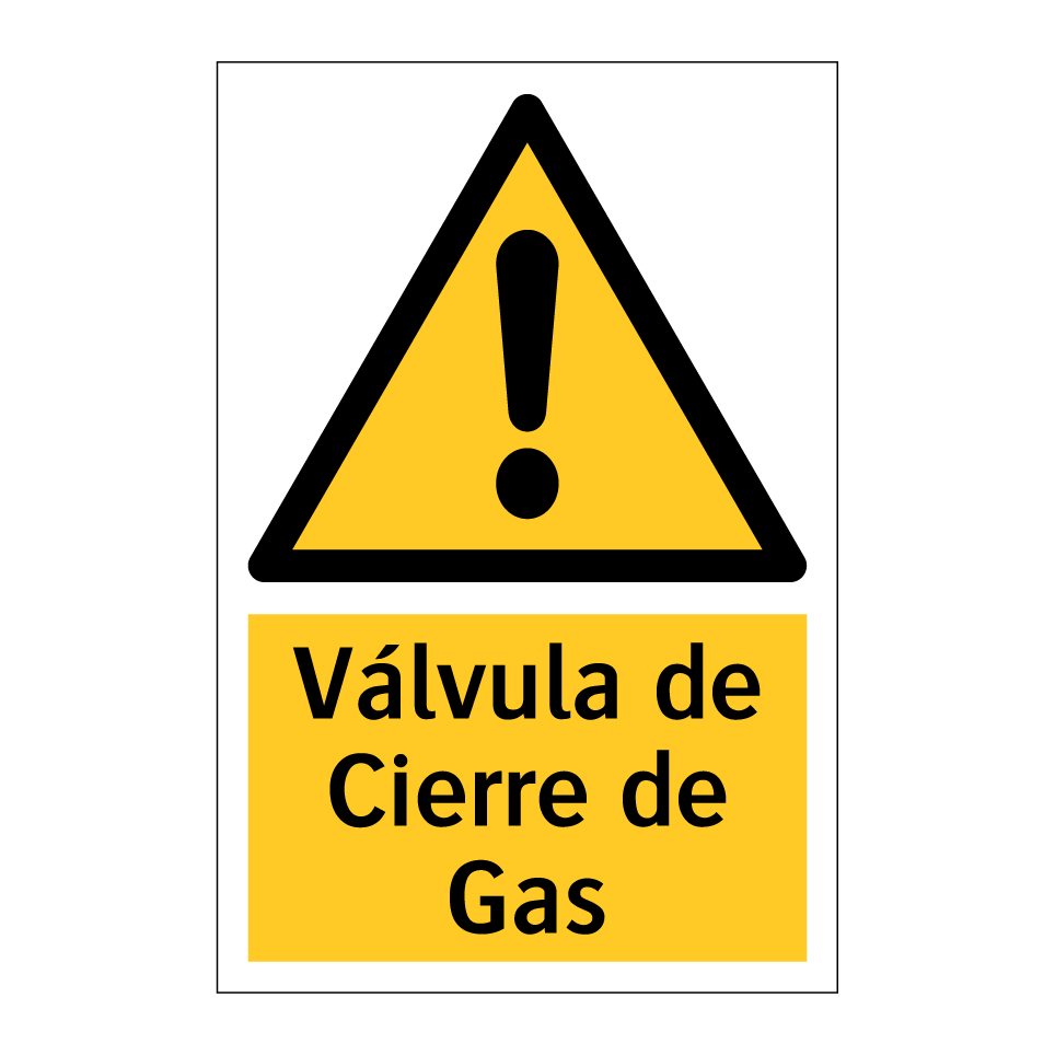 Válvula de Cierre de Gas