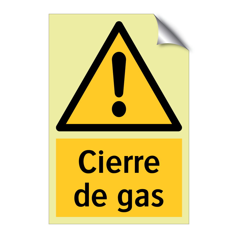 Cierre de gas