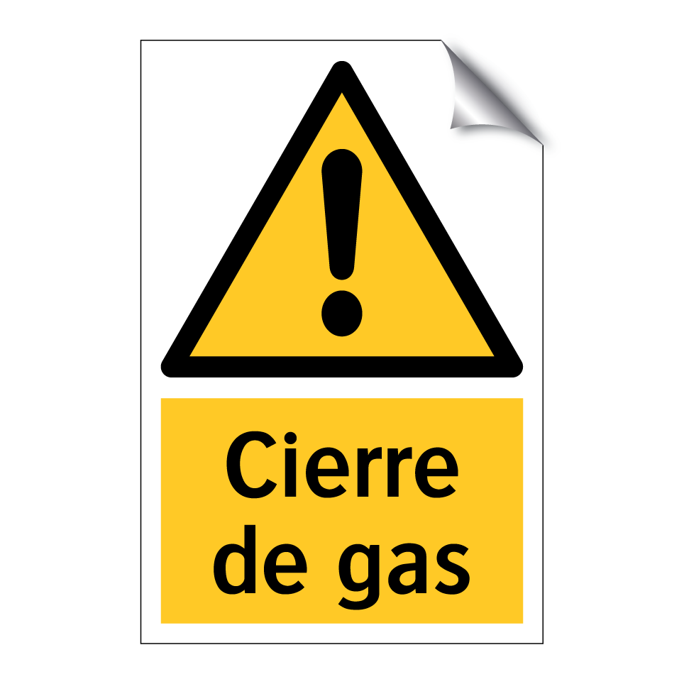 Cierre de gas