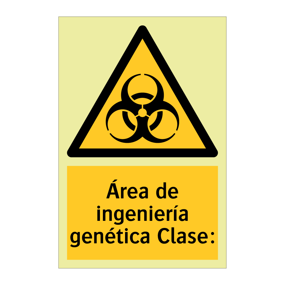 Área de ingeniería genética Clase: