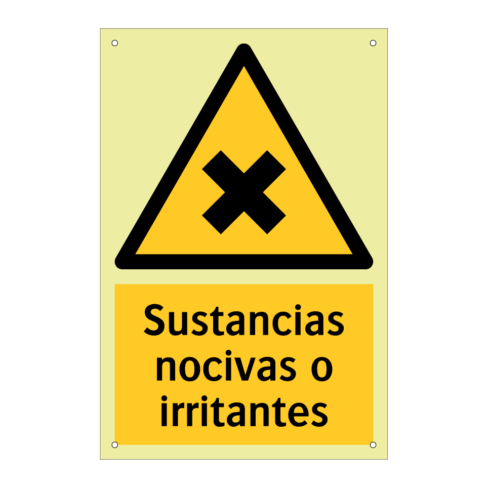 Sustancias nocivas o irritantes