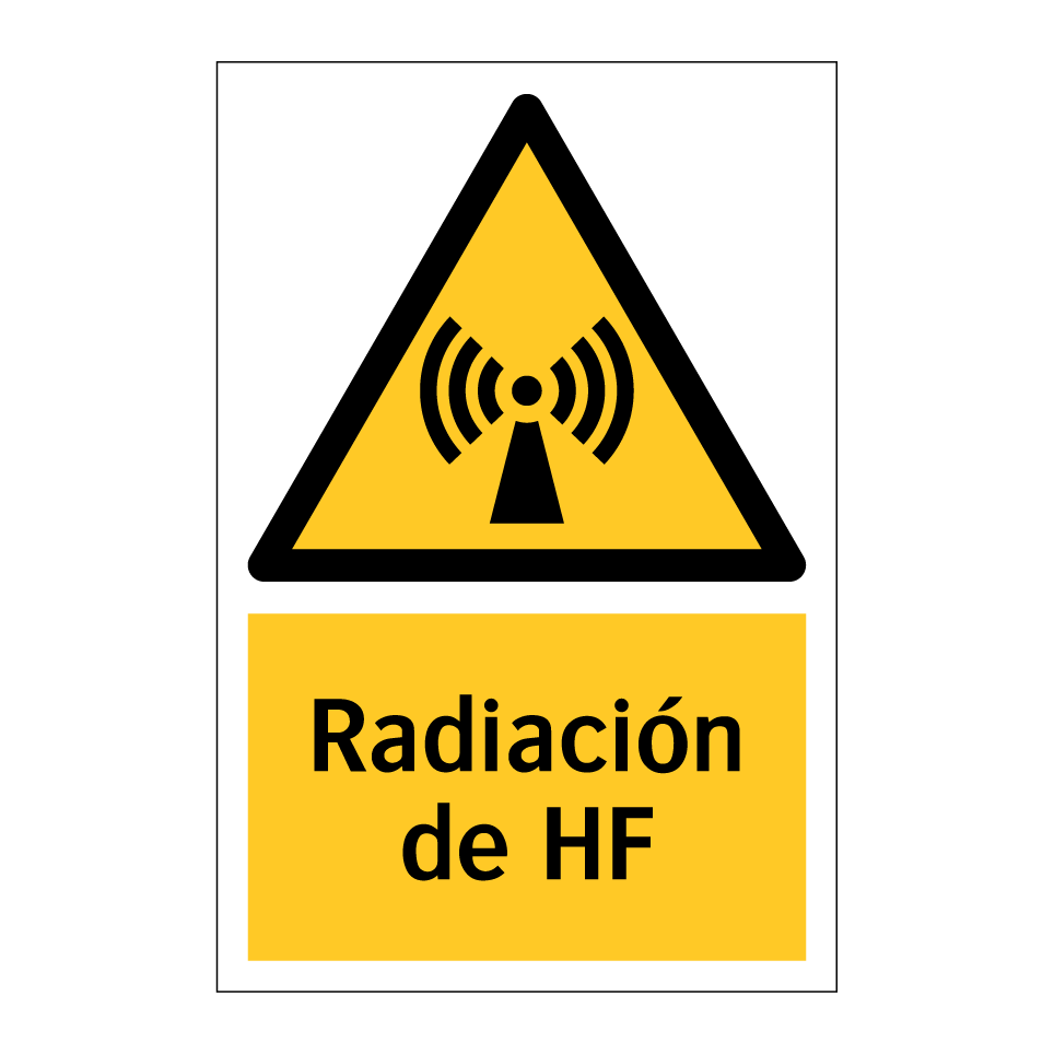 Radiación de HF