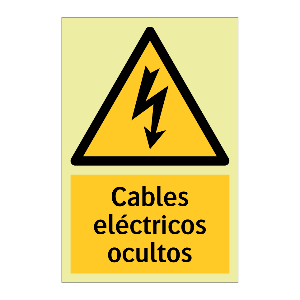Cables eléctricos ocultos