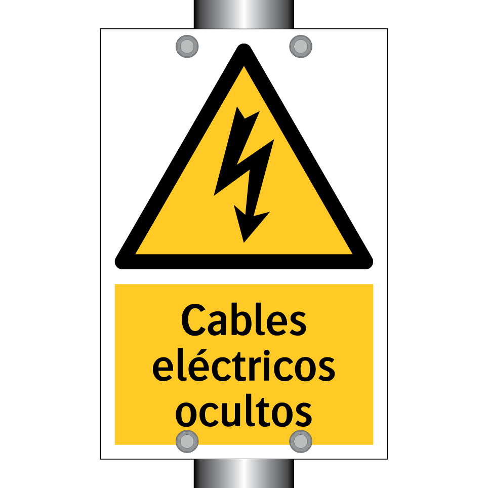 Cables eléctricos ocultos