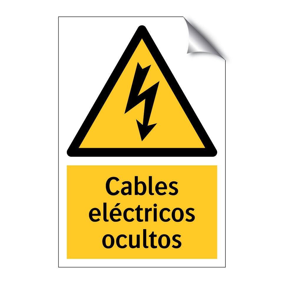 Cables eléctricos ocultos