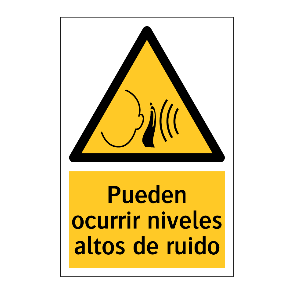 Pueden ocurrir niveles altos de ruido