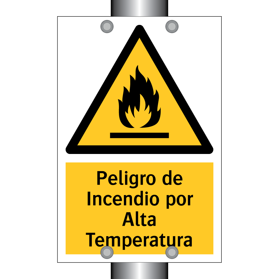 Peligro de Incendio por Alta Temperatura