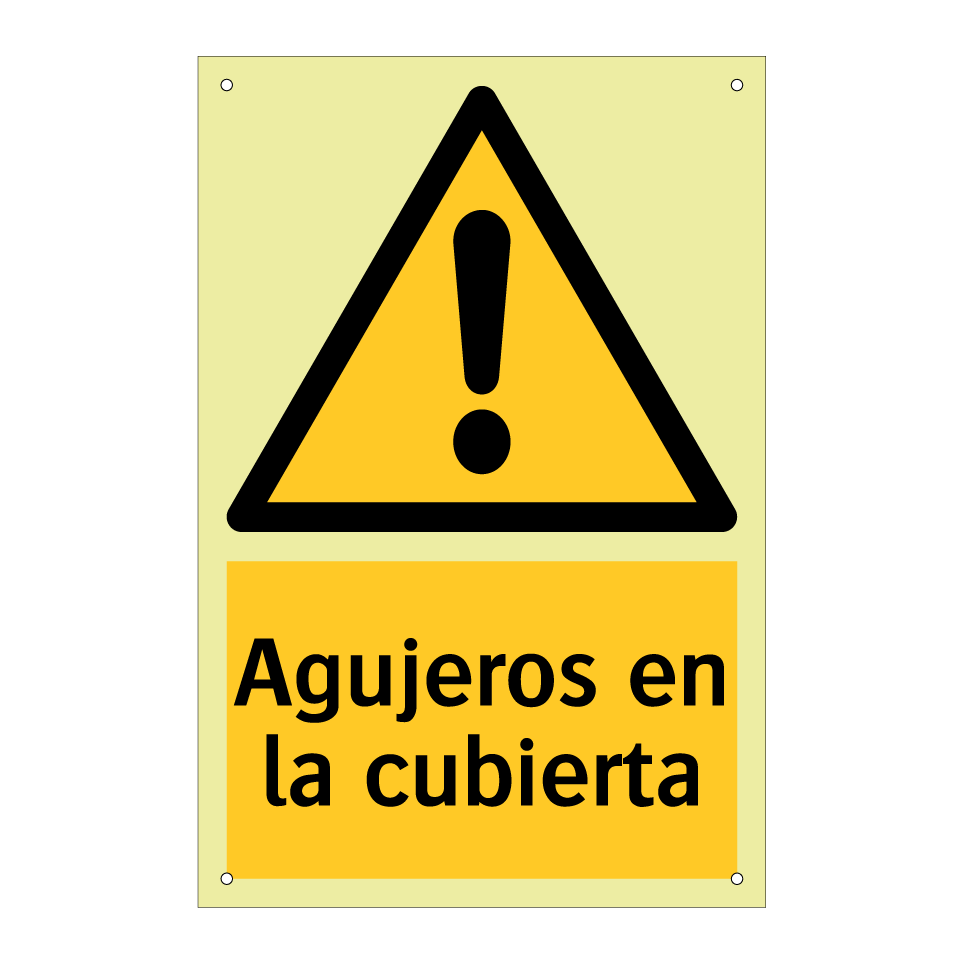 Agujeros en la cubierta