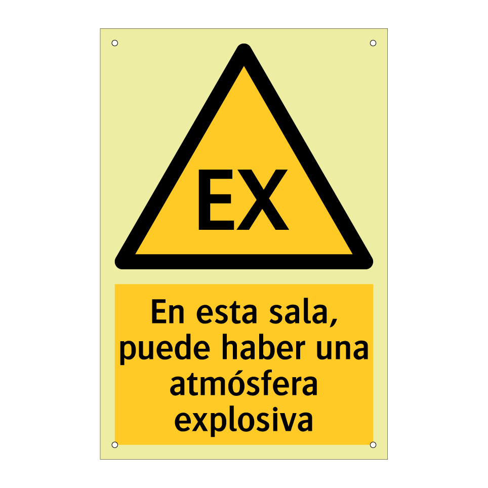 En esta sala, puede haber una atmósfera explosiva