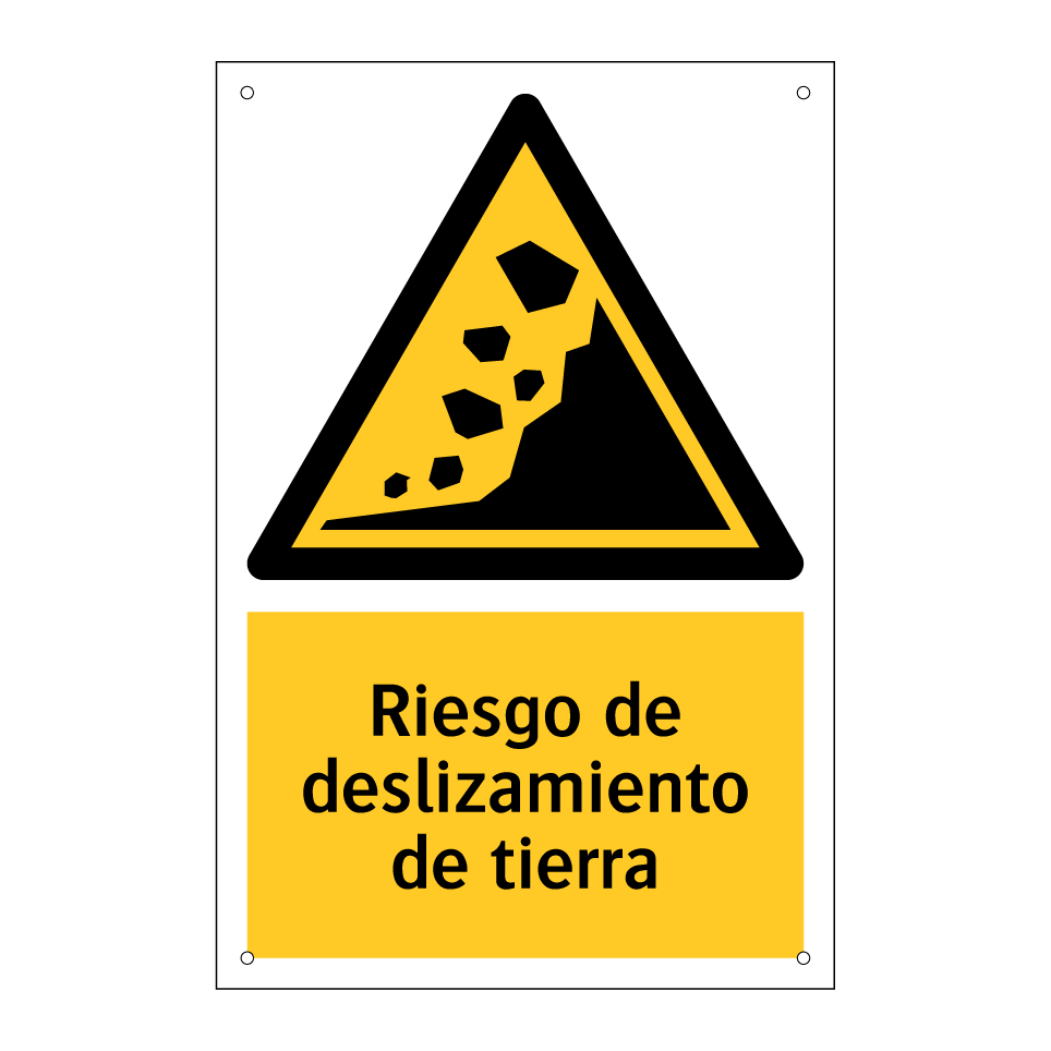 Riesgo de deslizamiento de tierra