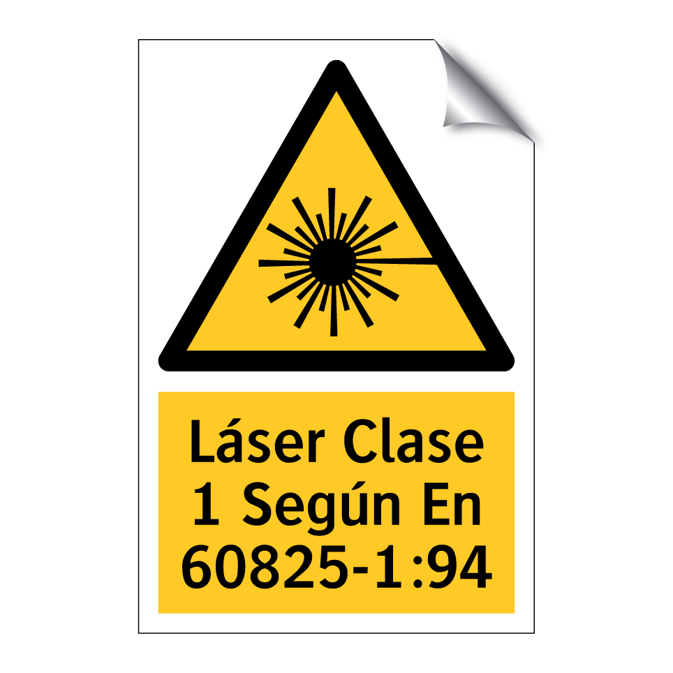 Láser Clase 1 Según En 60825-1:94