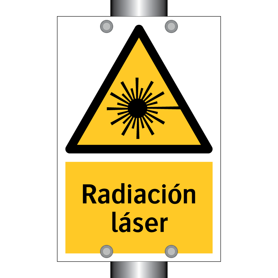 Radiación láser