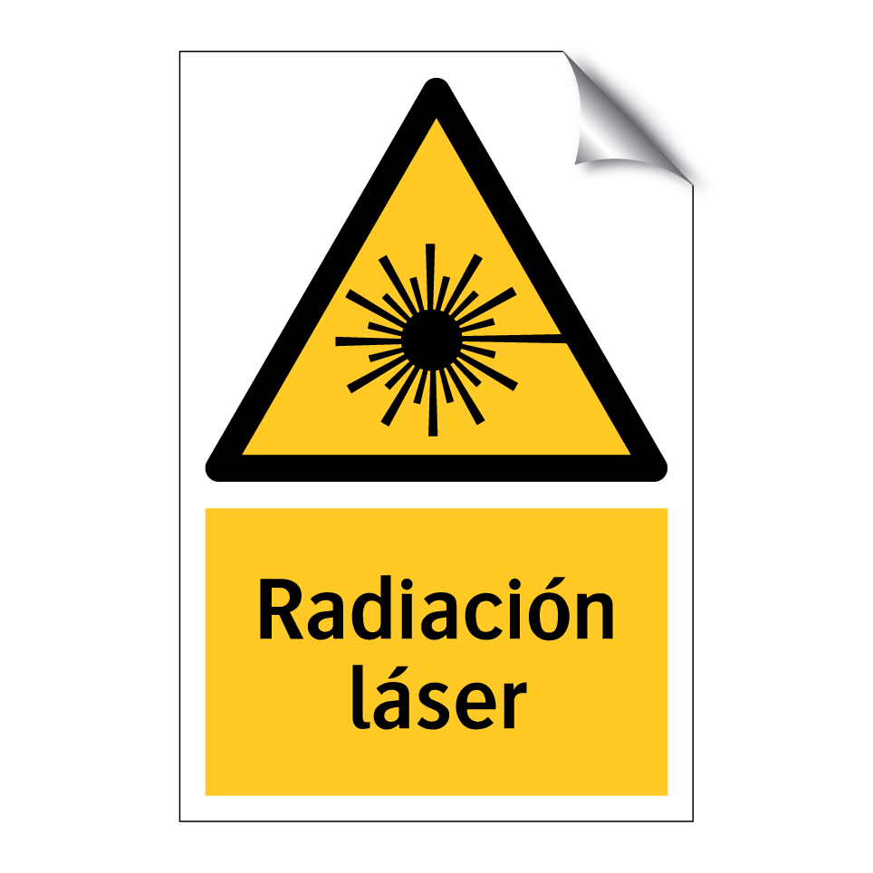 Radiación láser